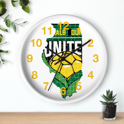 DKCU Illinois Outline Wall Clock