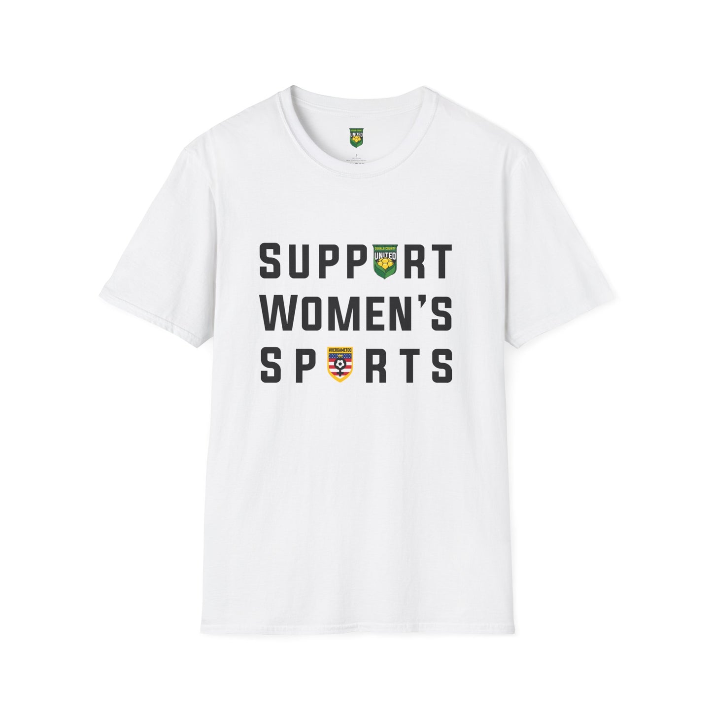 DKCU x HGTUSA Support Women's Soccer Unisex T-Shirt