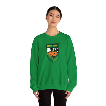 DKCU Halloween Pumpkin Unisex Heavy Blend™ Crewneck Sweatshirt