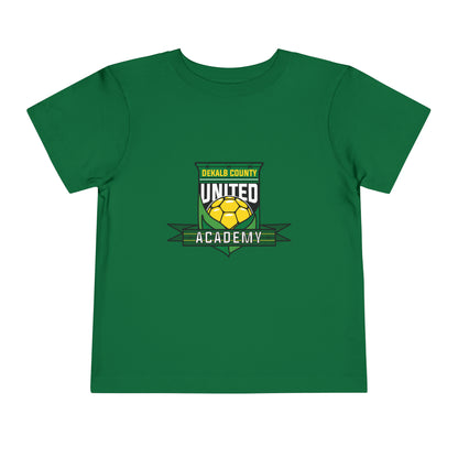 Camiseta de manga corta para niños pequeños DKCU Academy