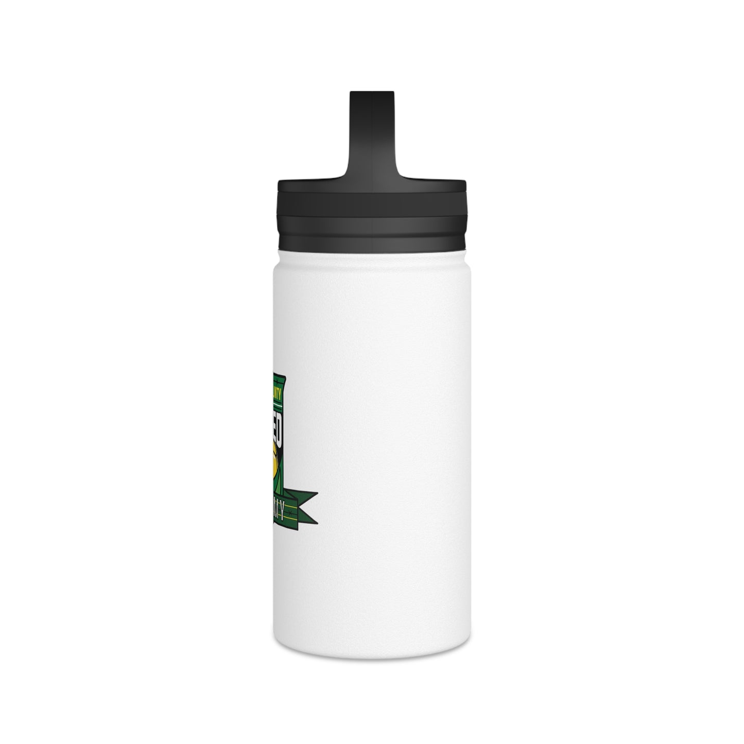 DKCU Academy Stainless Steel Water Bottle, Handle Lid