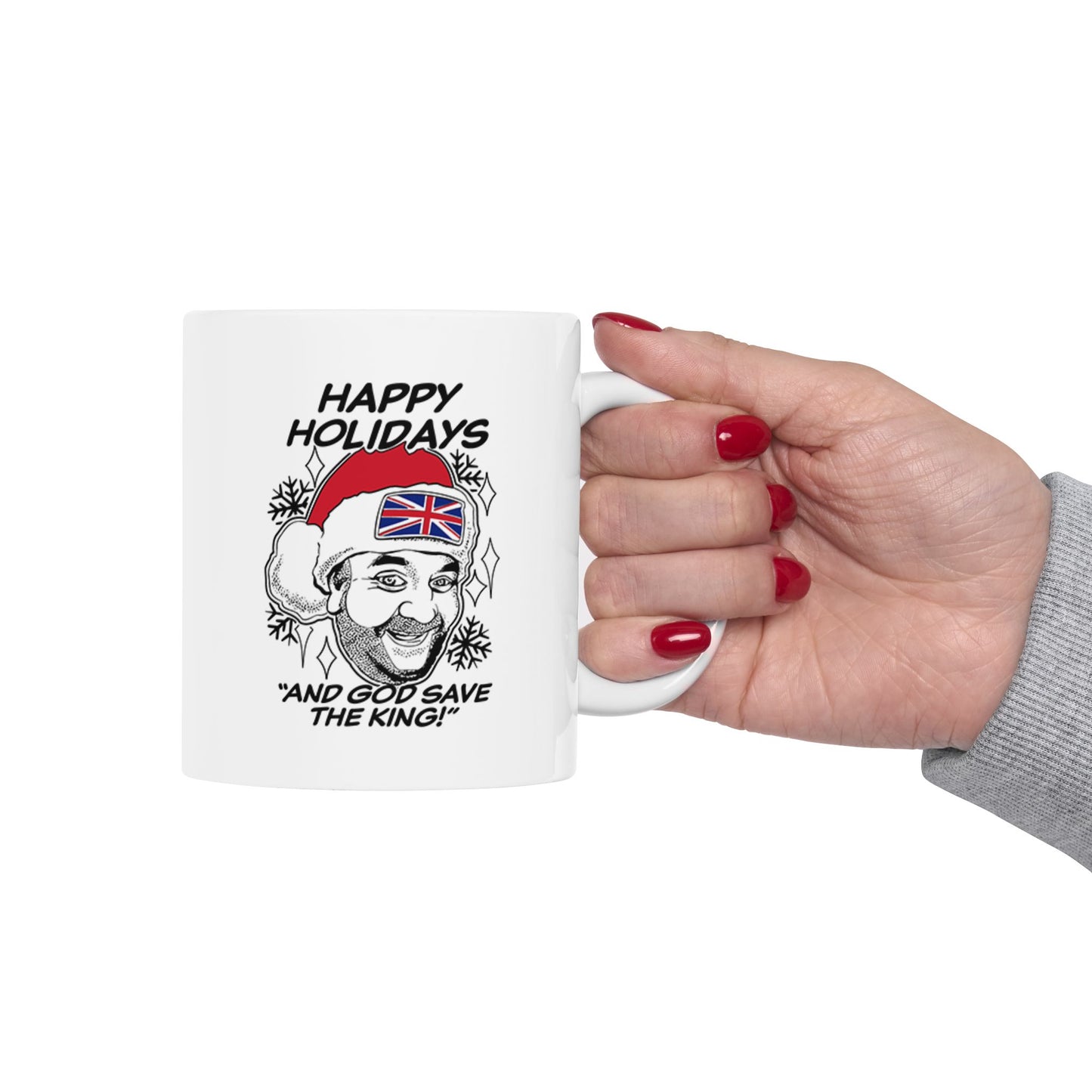 Christmas Nik Ceramic Mug (11 or 15 oz)