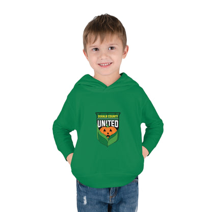 DKCU Halloween Pumpkin Toddler Pullover Fleece Hoodie