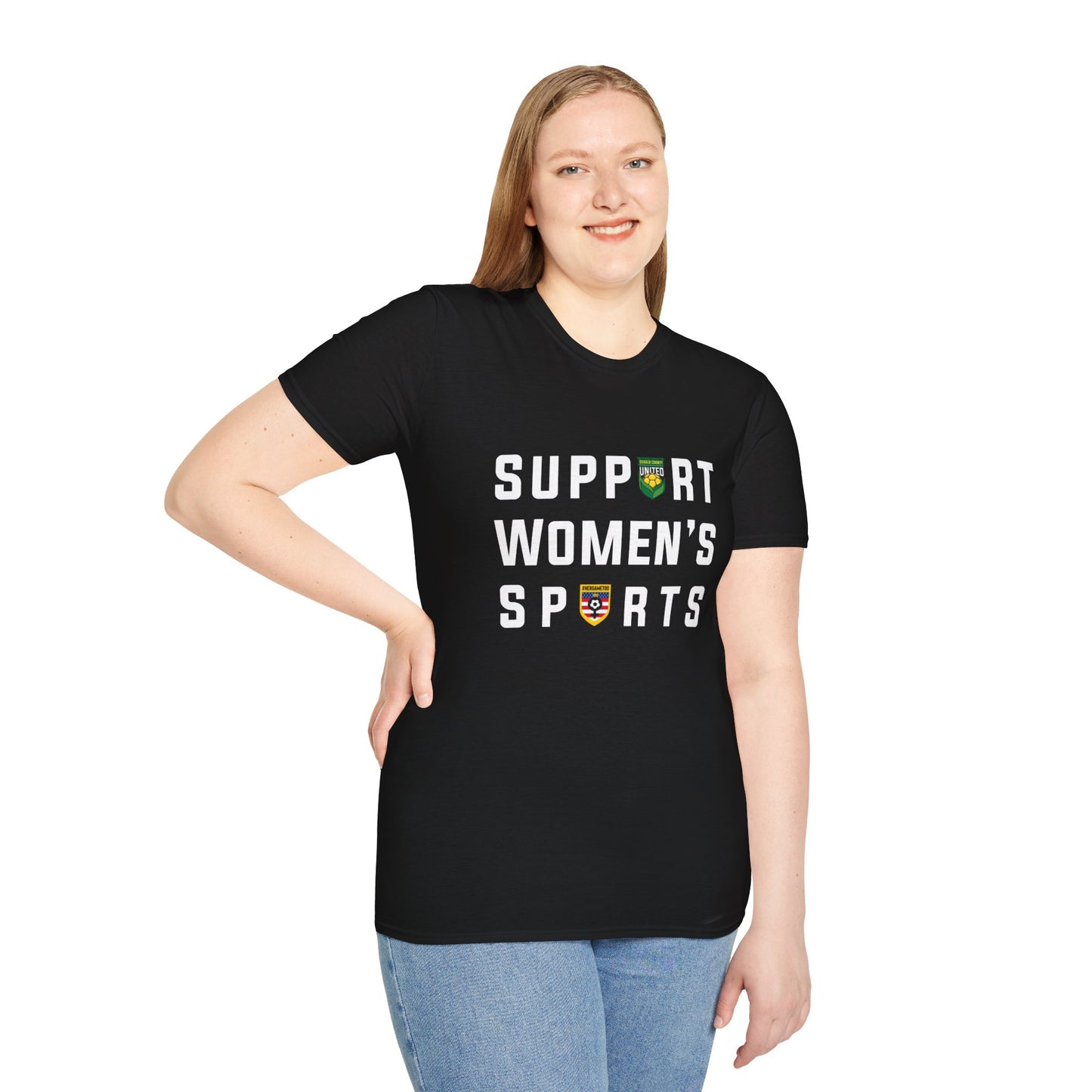 DKCU x HGTUSA Support Women's Soccer Unisex T-Shirt