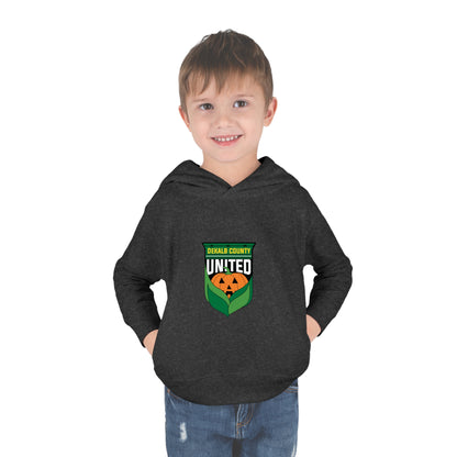 DKCU Halloween Pumpkin Toddler Pullover Fleece Hoodie