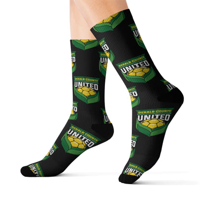 DeKalb County United Logo Crew Socks