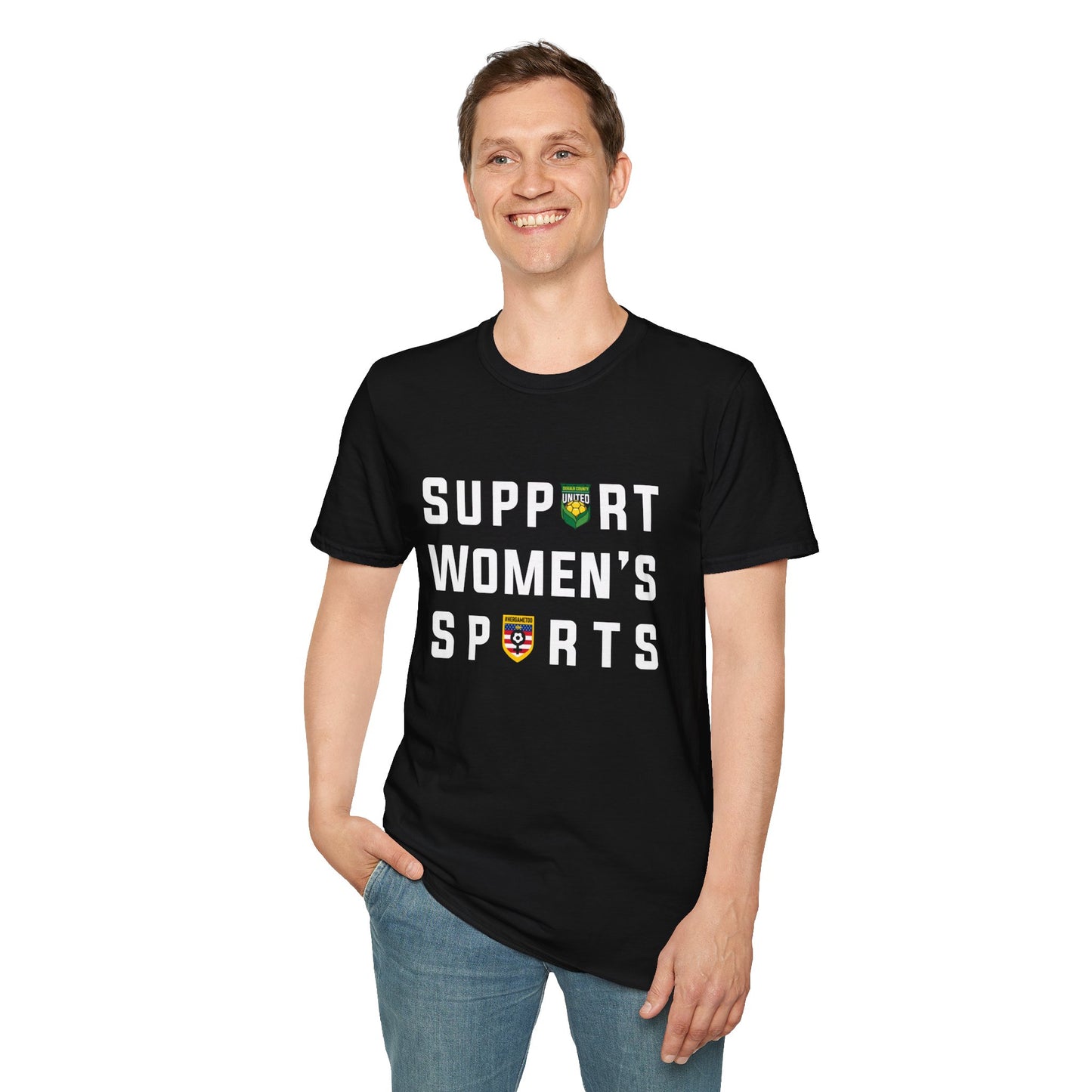 DKCU x HGTUSA Support Women's Soccer Unisex T-Shirt