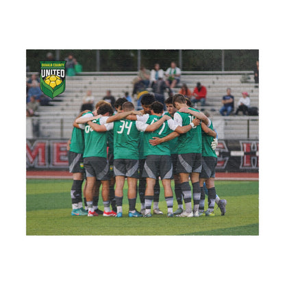 DeKalb County Men's Soccer Team Puzzle