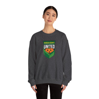 DKCU Halloween Pumpkin Unisex Heavy Blend™ Crewneck Sweatshirt