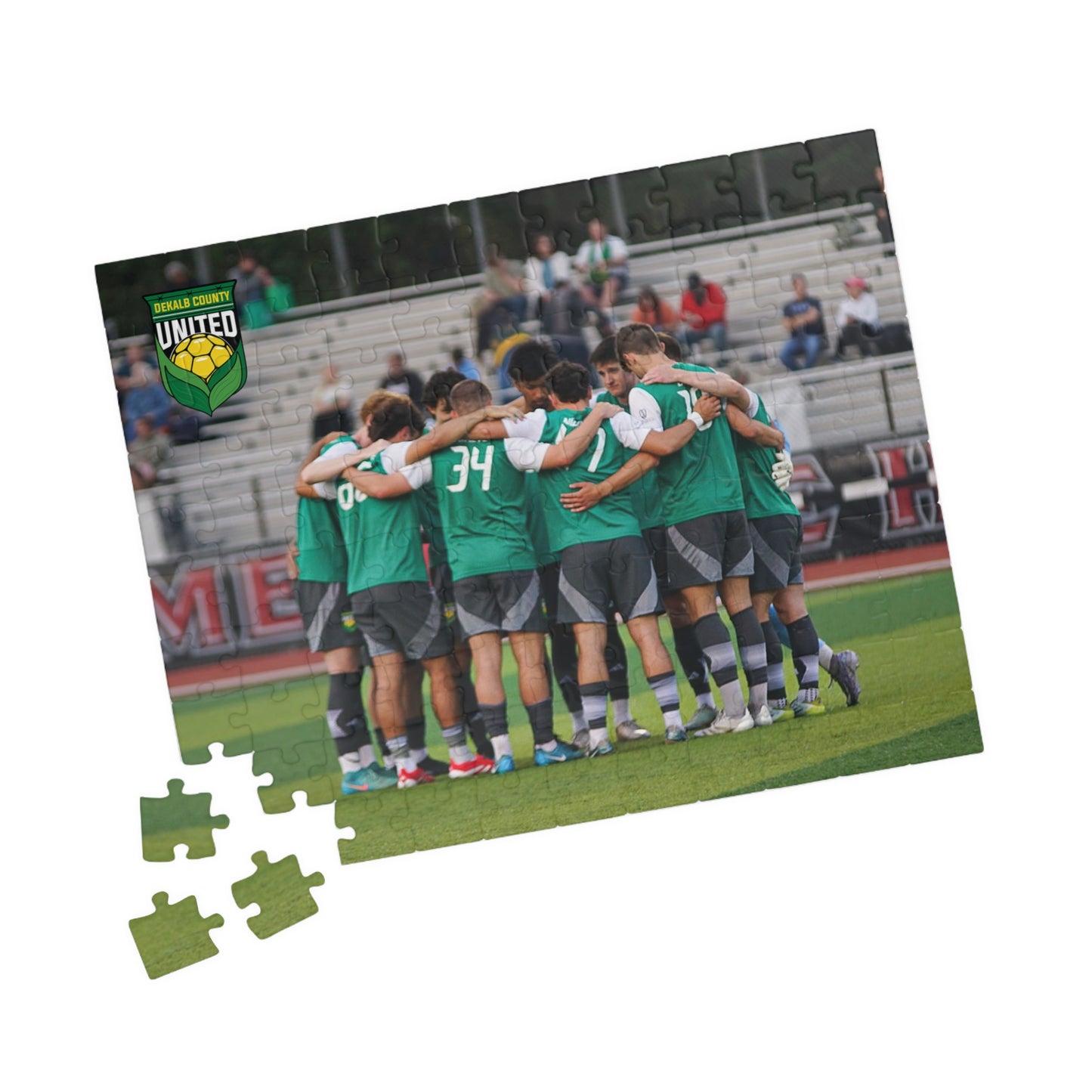 DeKalb County Men's Soccer Team Puzzle