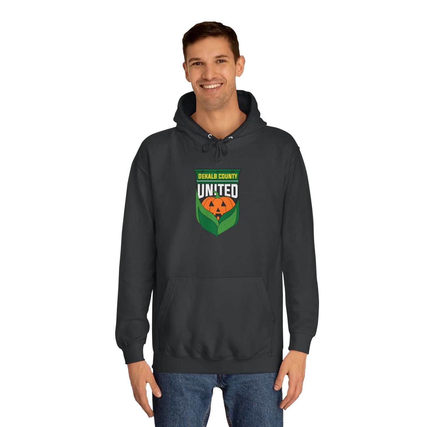 DKCU Halloween Pumpkin Unisex College Hoodie