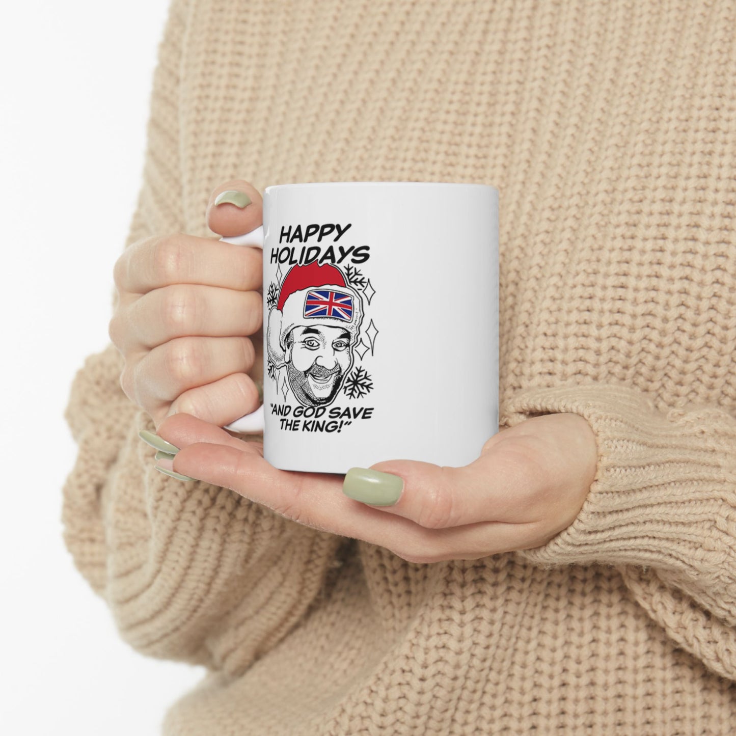 Christmas Nik Ceramic Mug (11 or 15 oz)