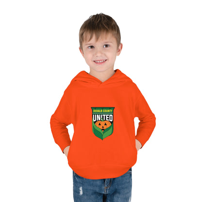 DKCU Halloween Pumpkin Toddler Pullover Fleece Hoodie