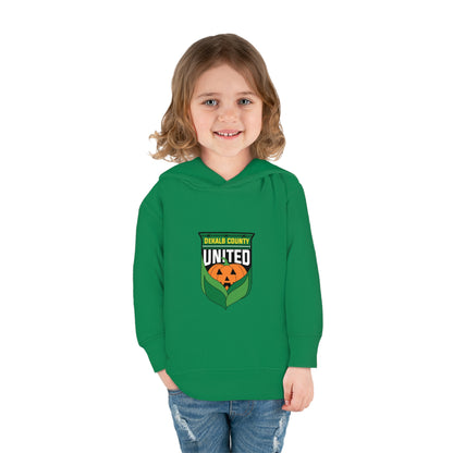 DKCU Halloween Pumpkin Toddler Pullover Fleece Hoodie