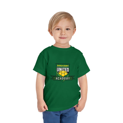 Camiseta de manga corta para niños pequeños DKCU Academy