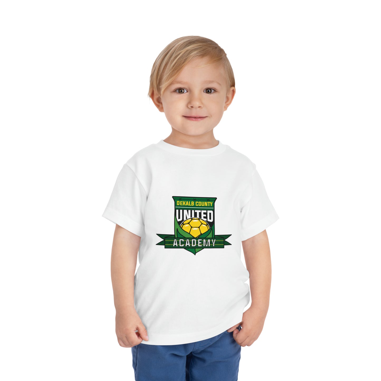 Camiseta de manga corta para niños pequeños DKCU Academy