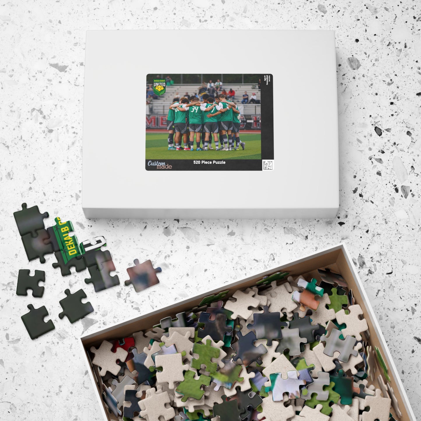 DeKalb County Men's Soccer Team Puzzle
