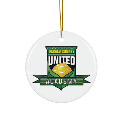 DKCU Academy Ceramic Christmas Ornament