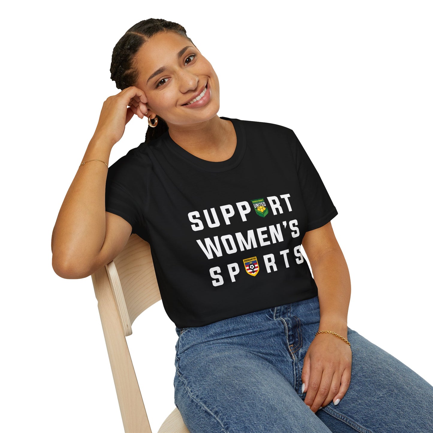 DKCU x HGTUSA Support Women's Soccer Unisex T-Shirt