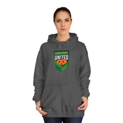 DKCU Halloween Pumpkin Unisex College Hoodie