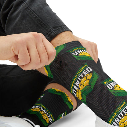 DeKalb County United Logo Crew Socks