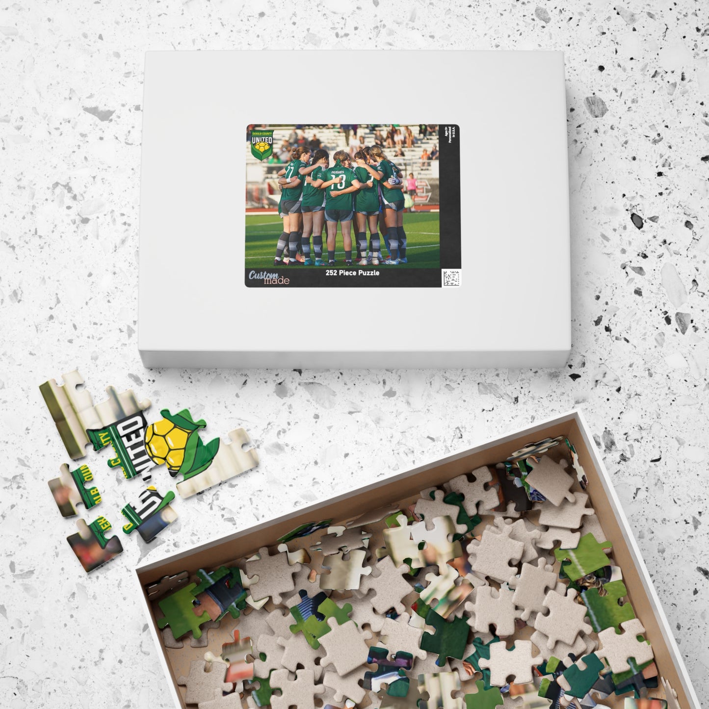 DeKalb County United Women's Team Puzzle