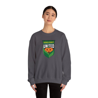 DKCU Halloween Pumpkin Unisex Heavy Blend™ Crewneck Sweatshirt