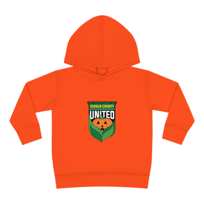 DKCU Halloween Pumpkin Toddler Pullover Fleece Hoodie