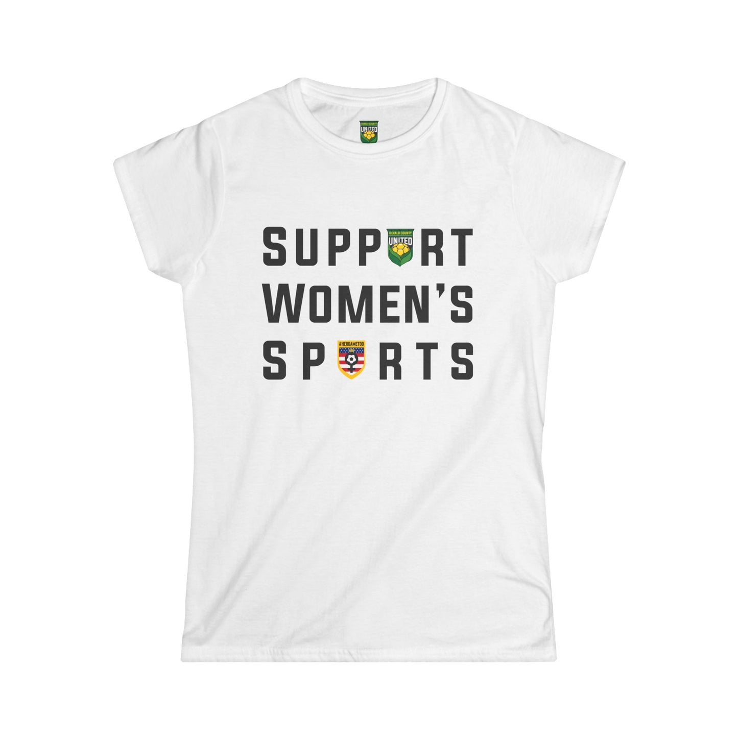 DKCU x HGTUSA Support Women's Sports Women's Tee