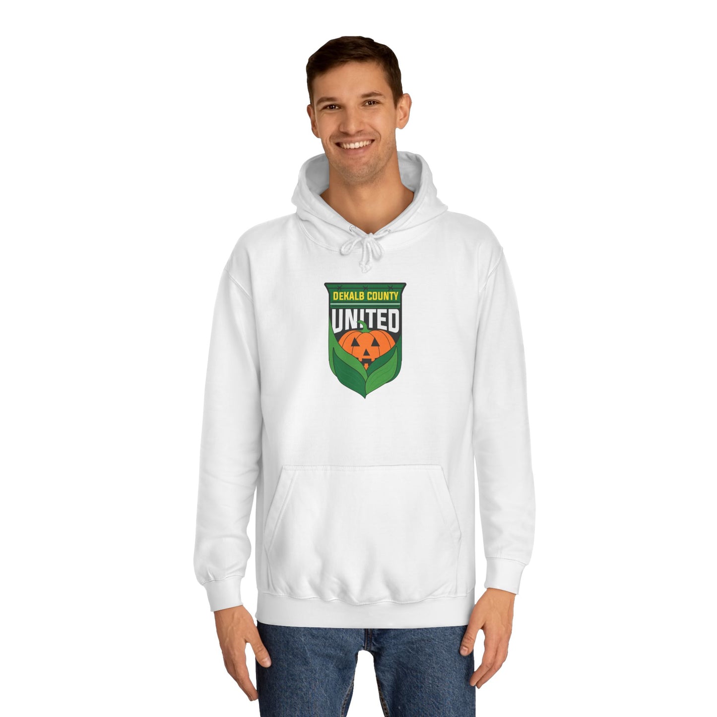 DKCU Halloween Pumpkin Unisex College Hoodie