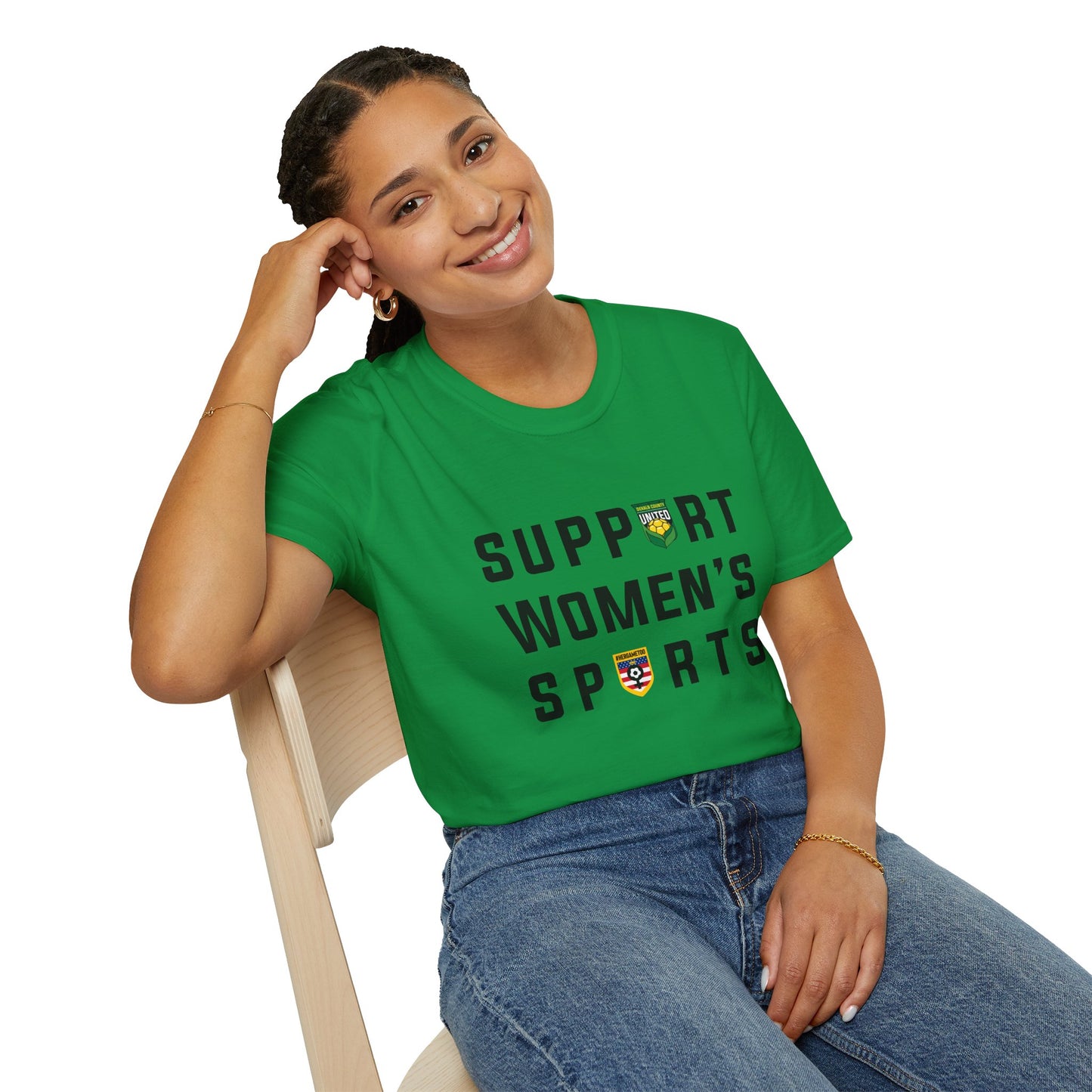 DKCU x HGTUSA Support Women's Soccer Unisex T-Shirt