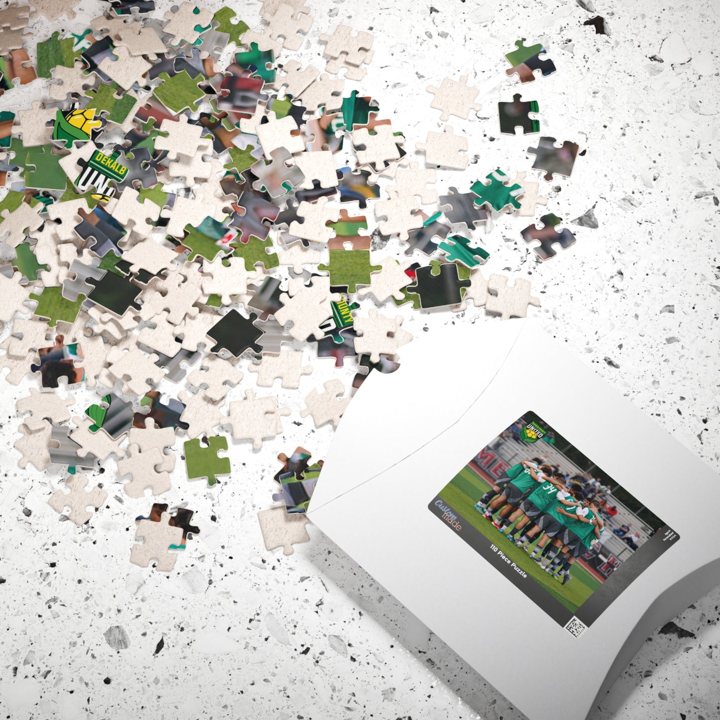 DeKalb County Men's Soccer Team Puzzle
