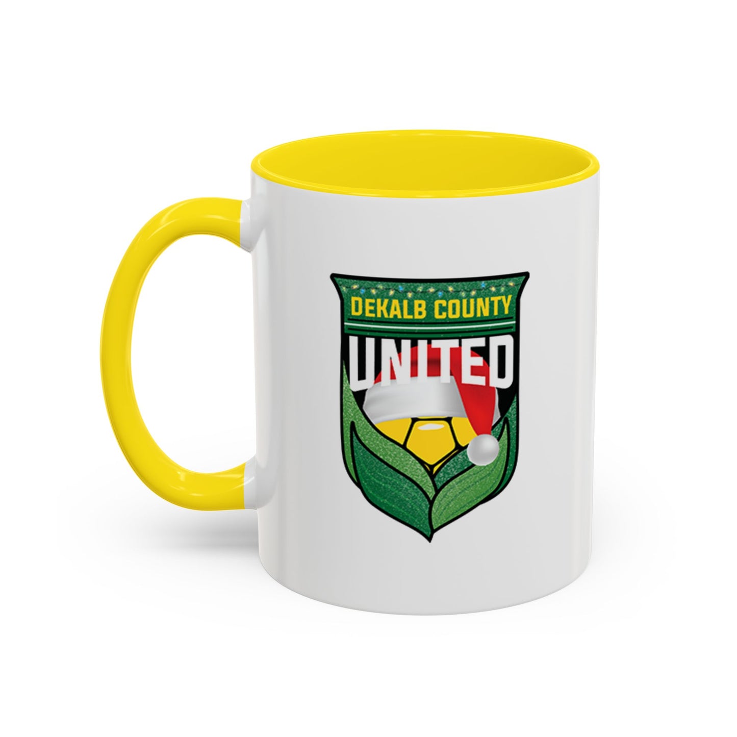 DeKalb County United Christmas Accent Coffee Mug (11/15 oz)
