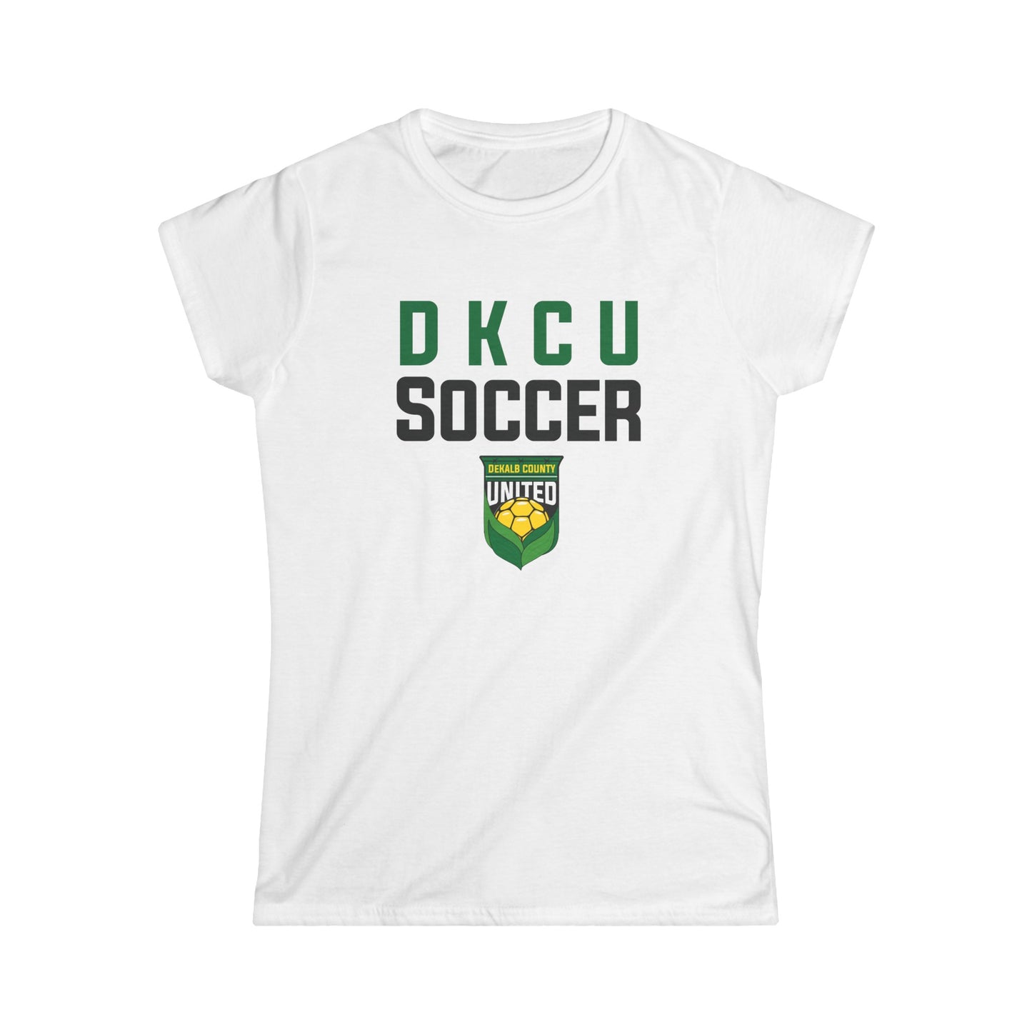 DKCU Soccer Women's Softstyle Tee