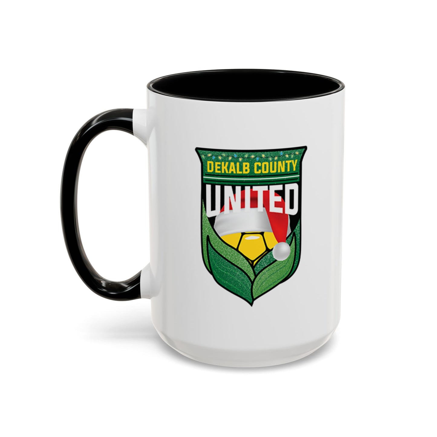 DeKalb County United Christmas Accent Coffee Mug (11/15 oz)