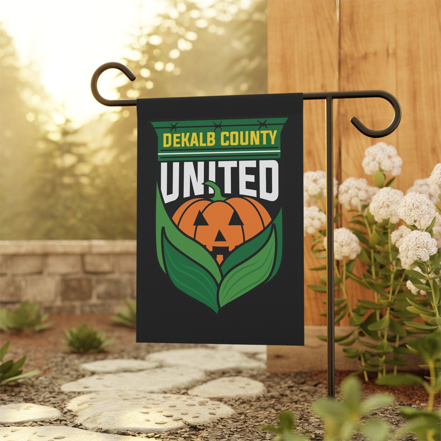 DKCU Halloween Pumpkin Garden & House Banner