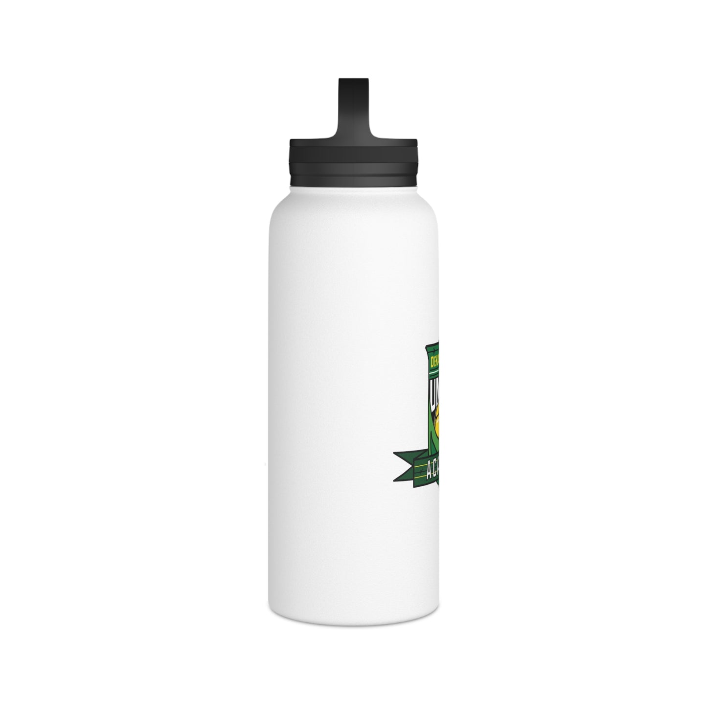 DKCU Academy Stainless Steel Water Bottle, Handle Lid