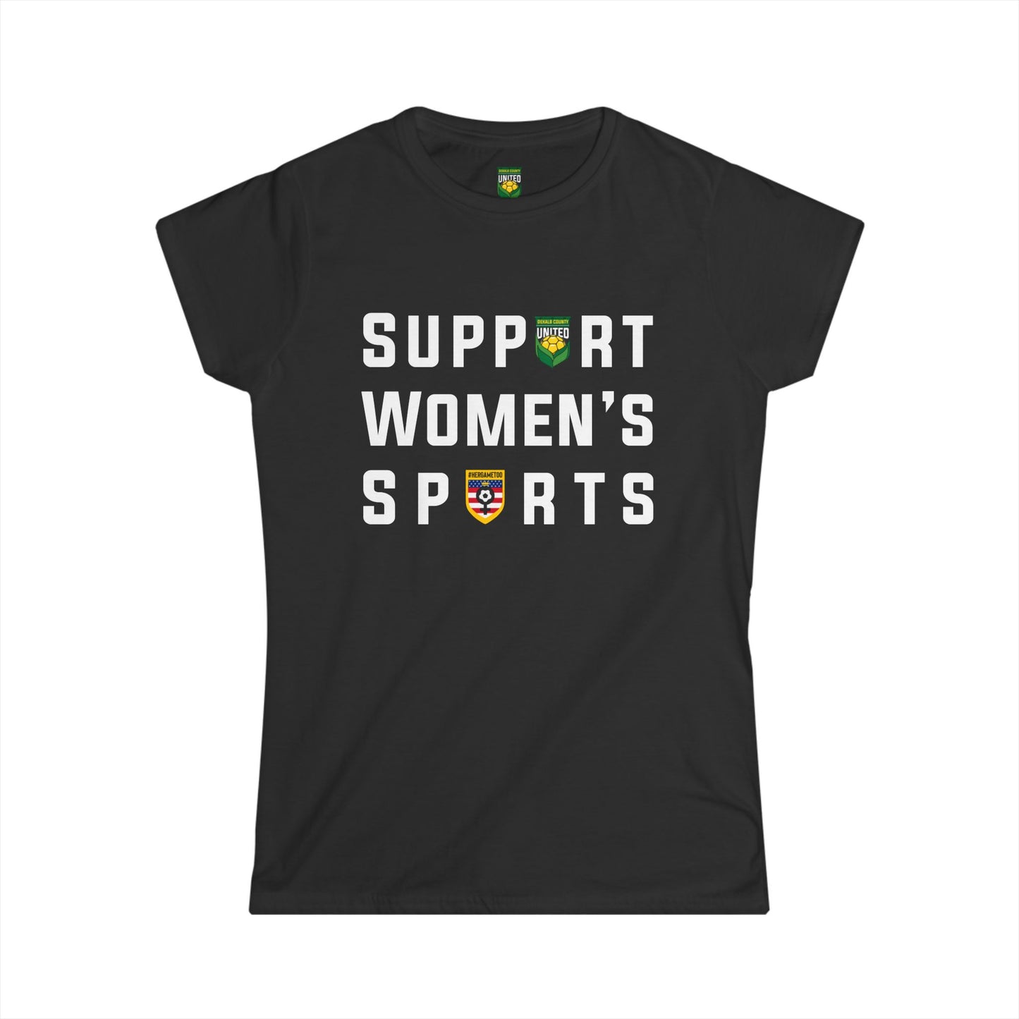 DKCU x HGTUSA Support Women's Sports Women's Tee