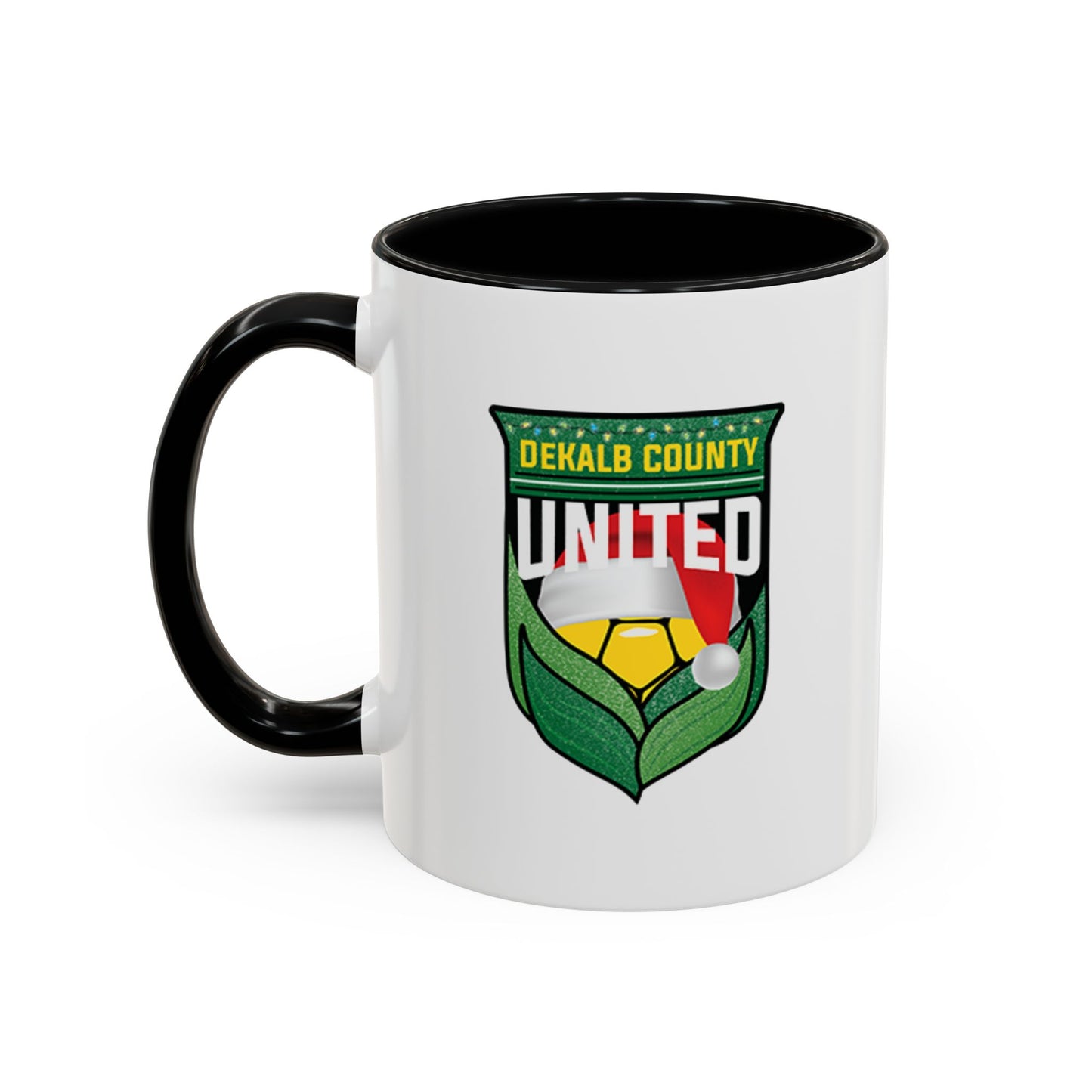 DeKalb County United Christmas Accent Coffee Mug (11/15 oz)