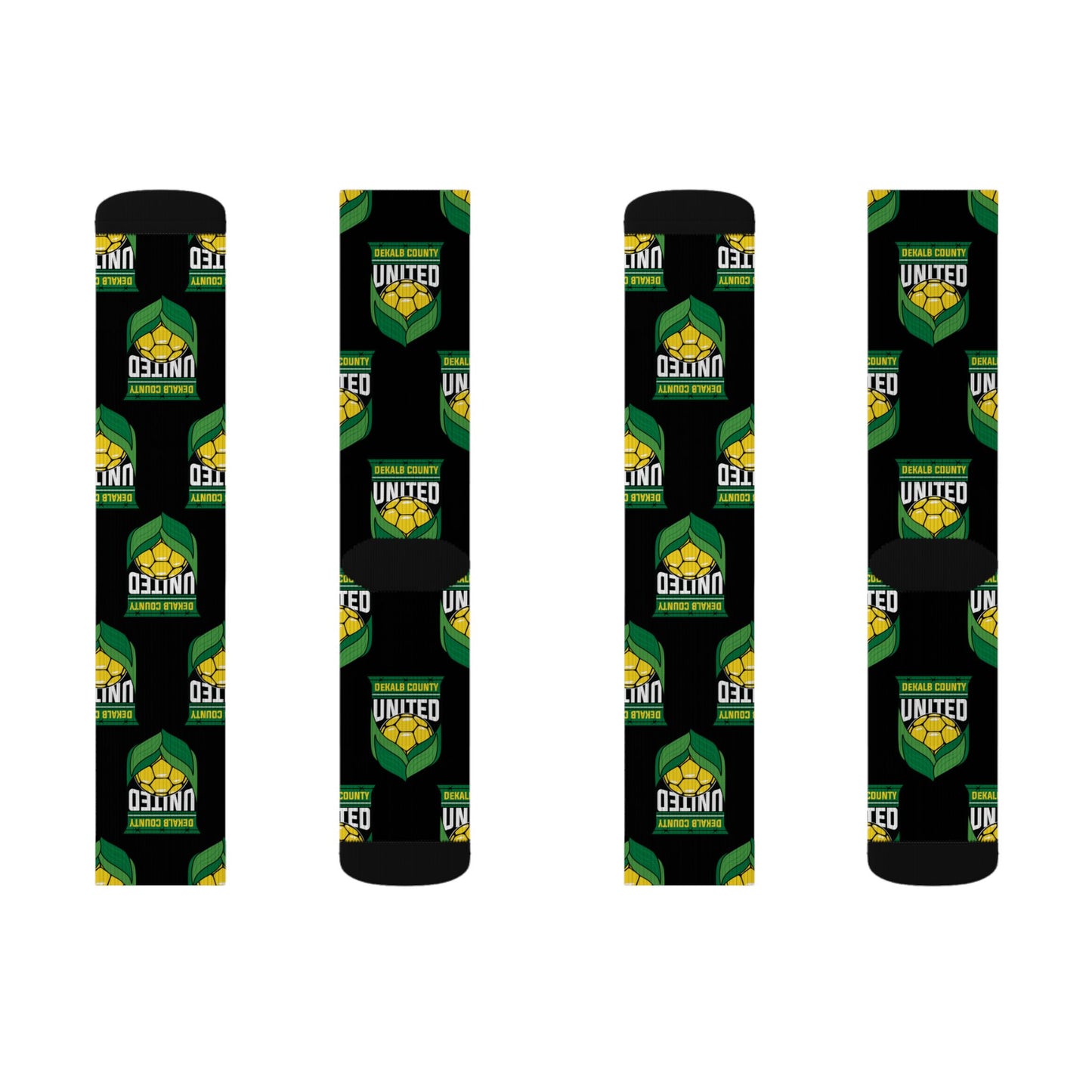DeKalb County United Logo Crew Socks