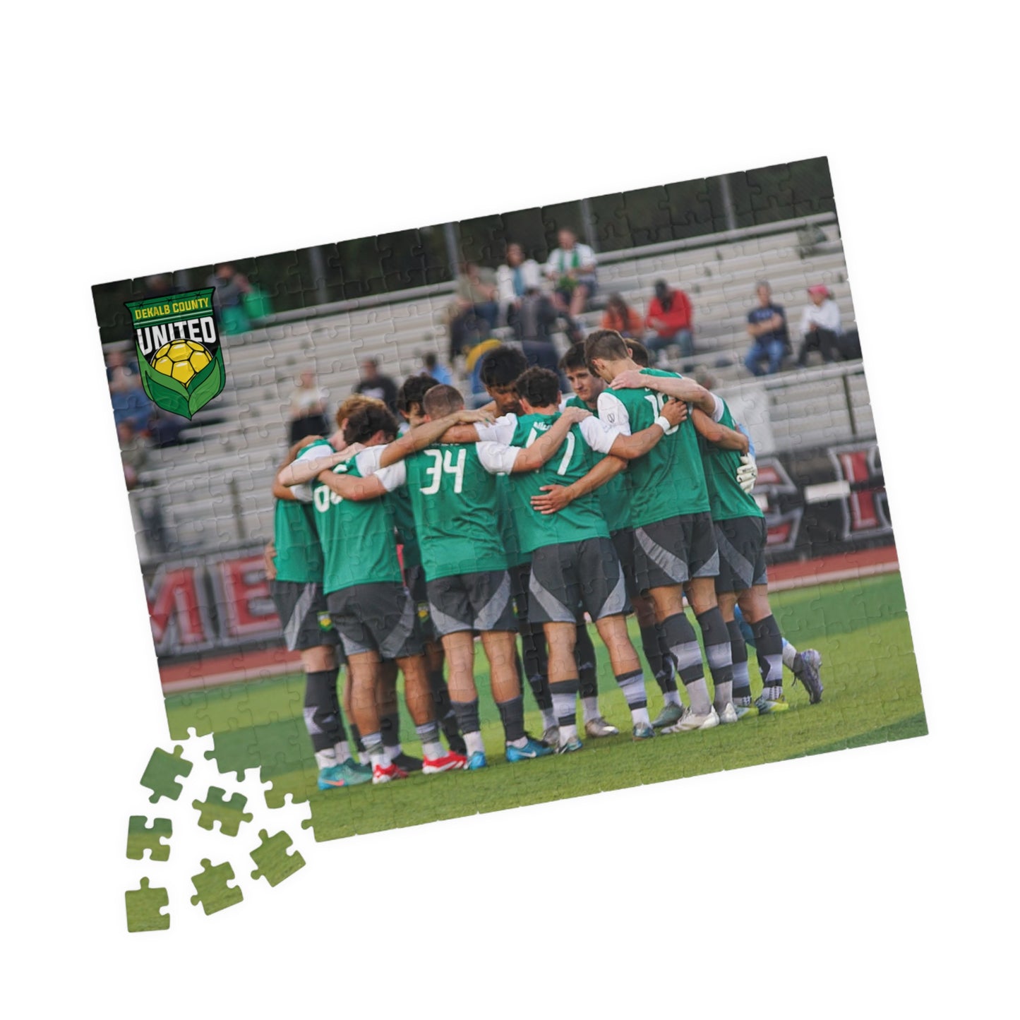 DeKalb County Men's Soccer Team Puzzle