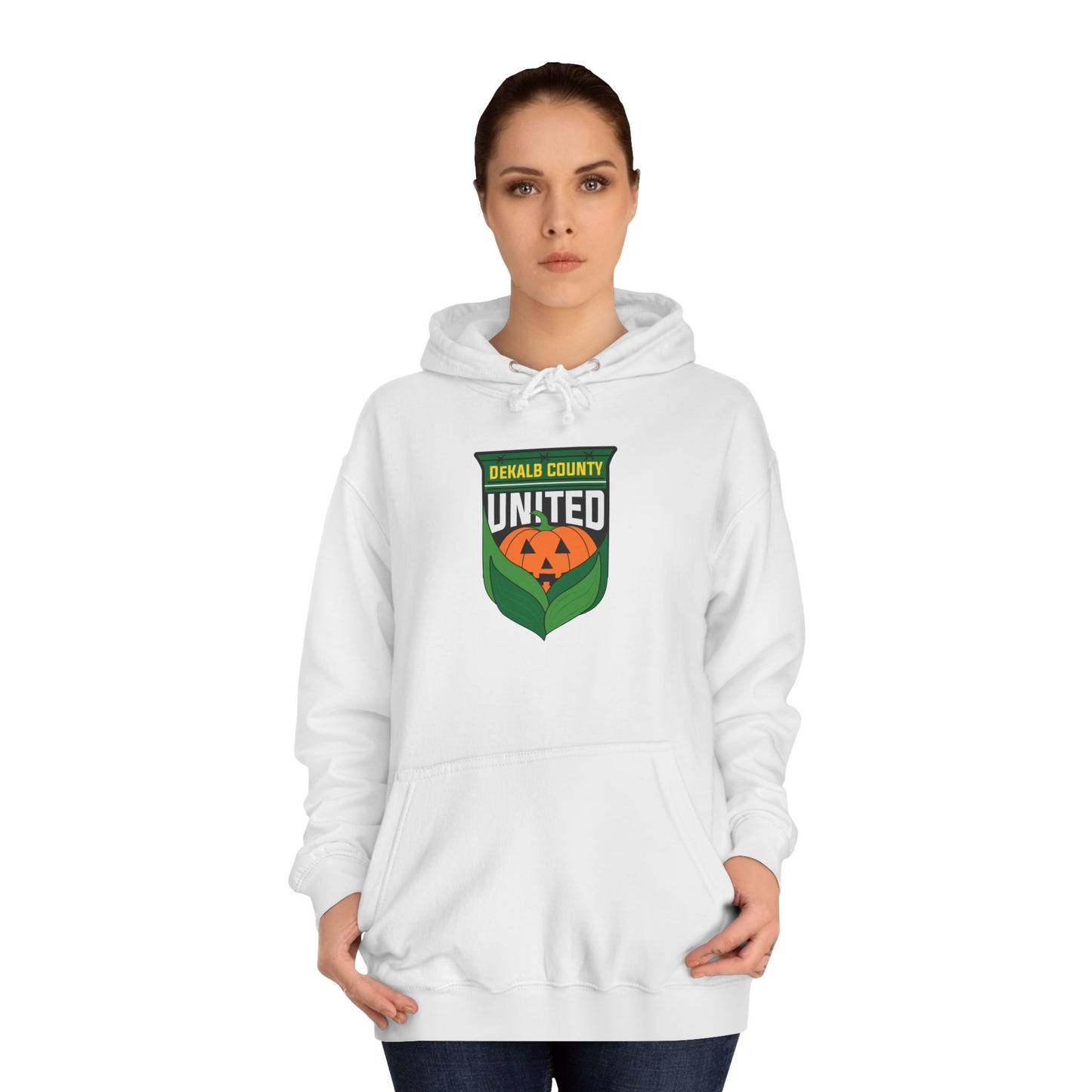 DKCU Halloween Pumpkin Unisex College Hoodie