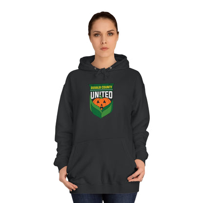 DKCU Halloween Pumpkin Unisex College Hoodie